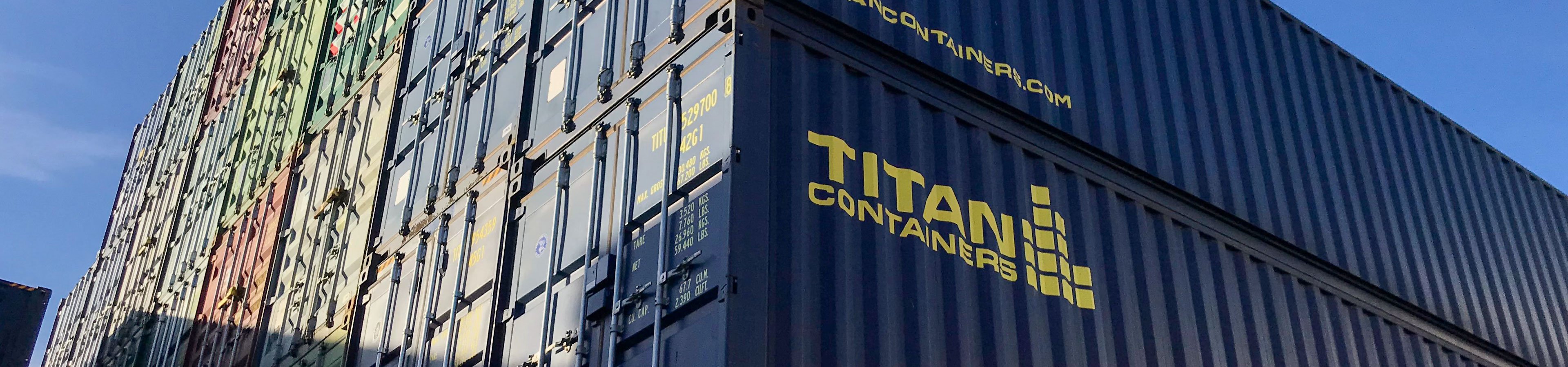 TITAN CONTAINERS 40FT STORAGE CONTAINERS