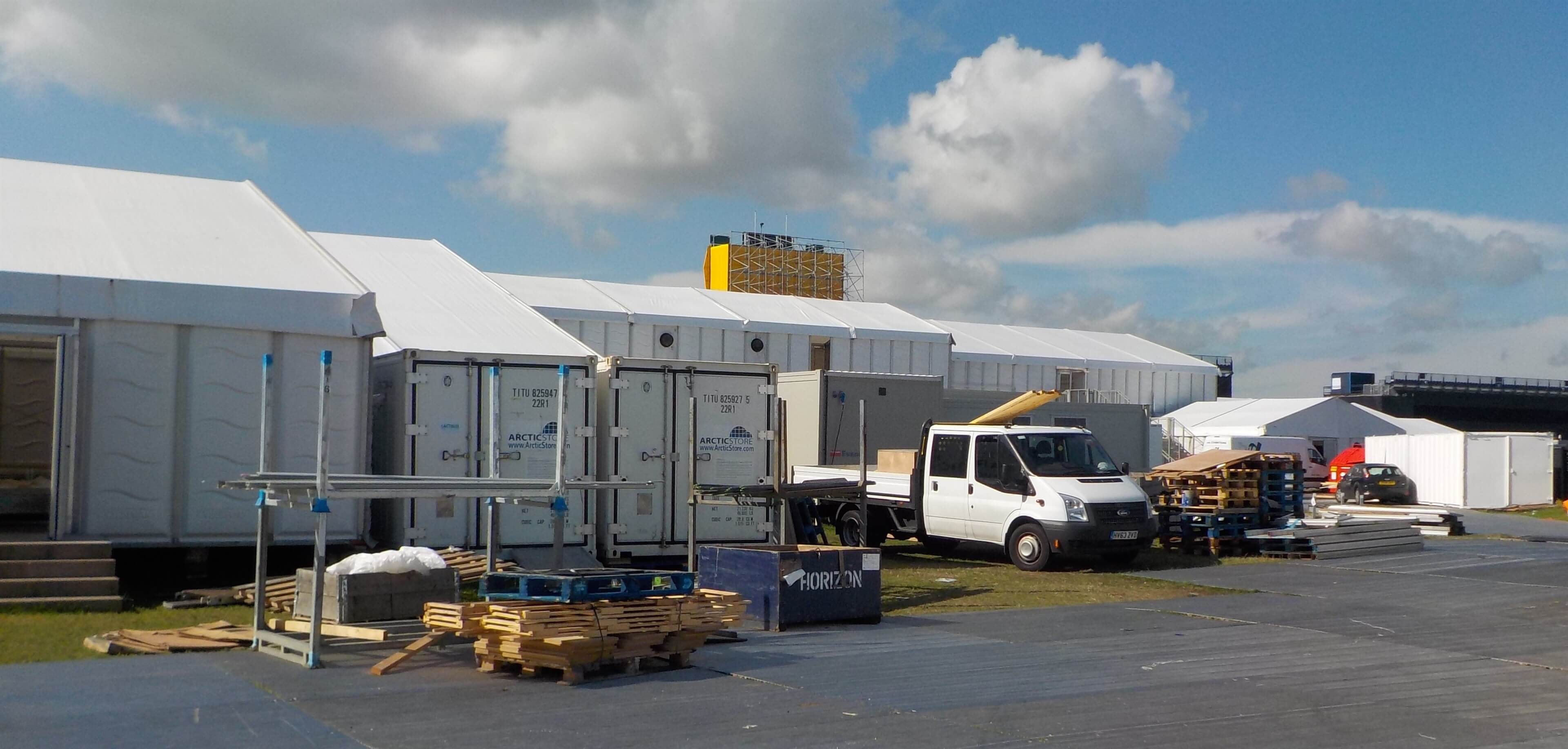 Cold storage at events - TITAN Containers