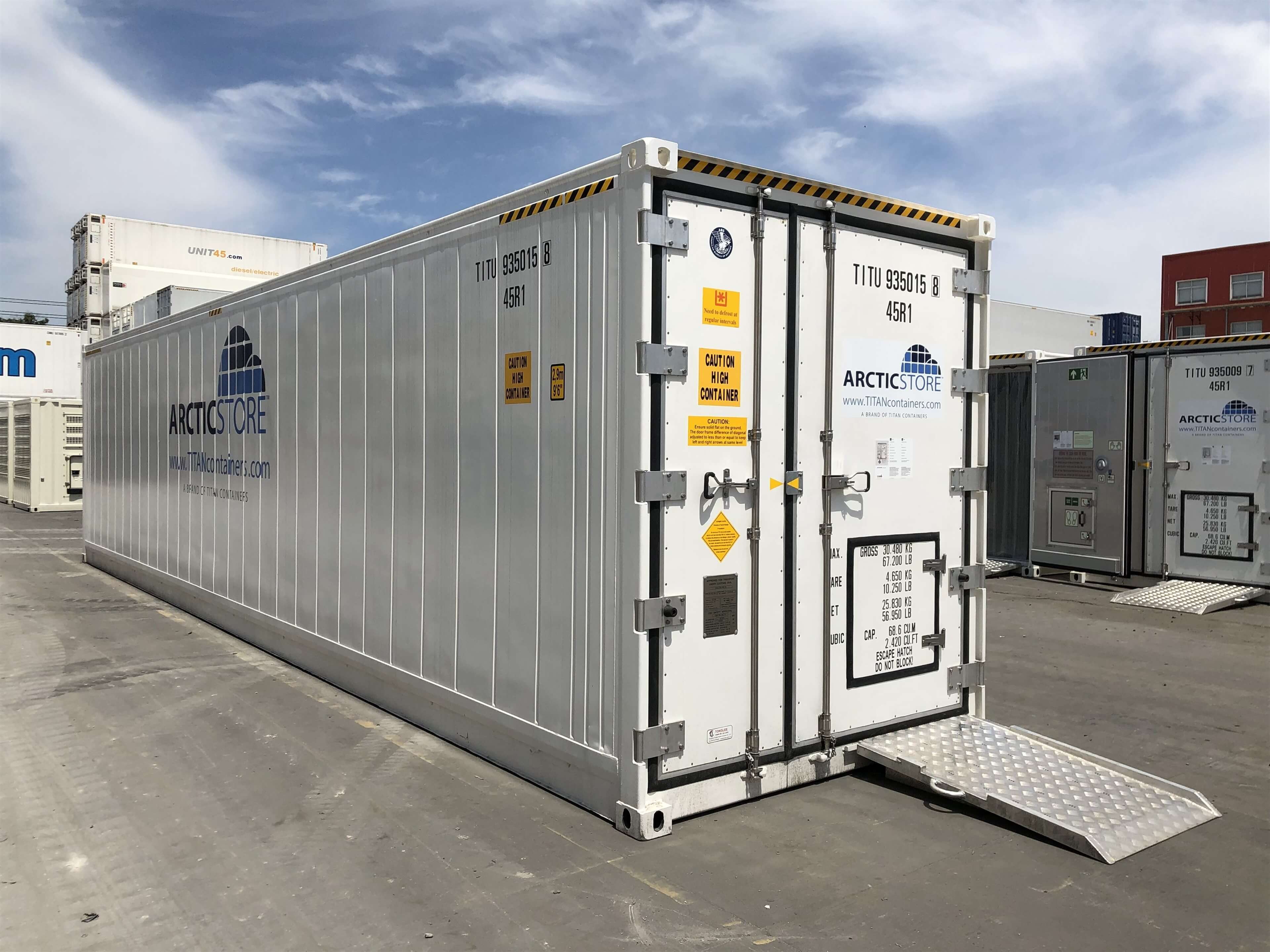 Arcticstore refrigerated storage - TITAN Containers
