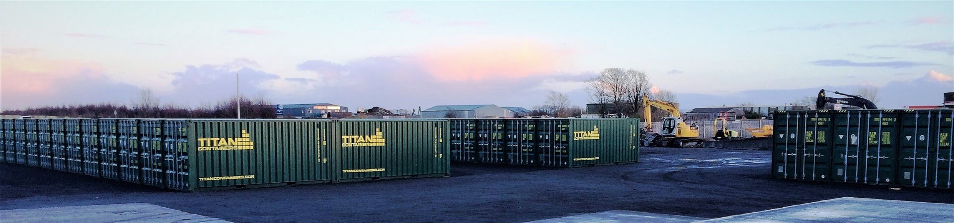 Galway Self Storage container site