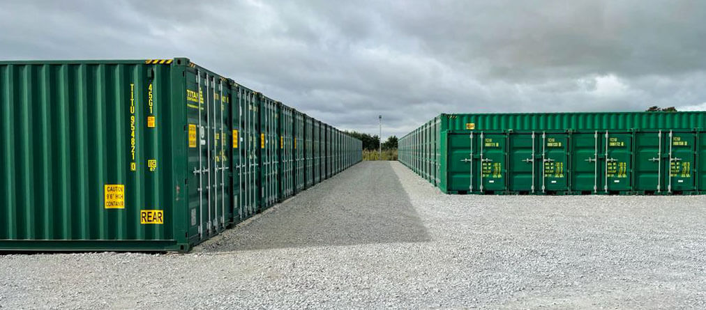 Self Storage Dublin site - TITAN Containers
