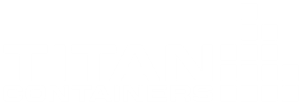 TITAN Containers White Transparent Logo - no border