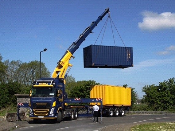 HIAB Cranage - TITAN Containers