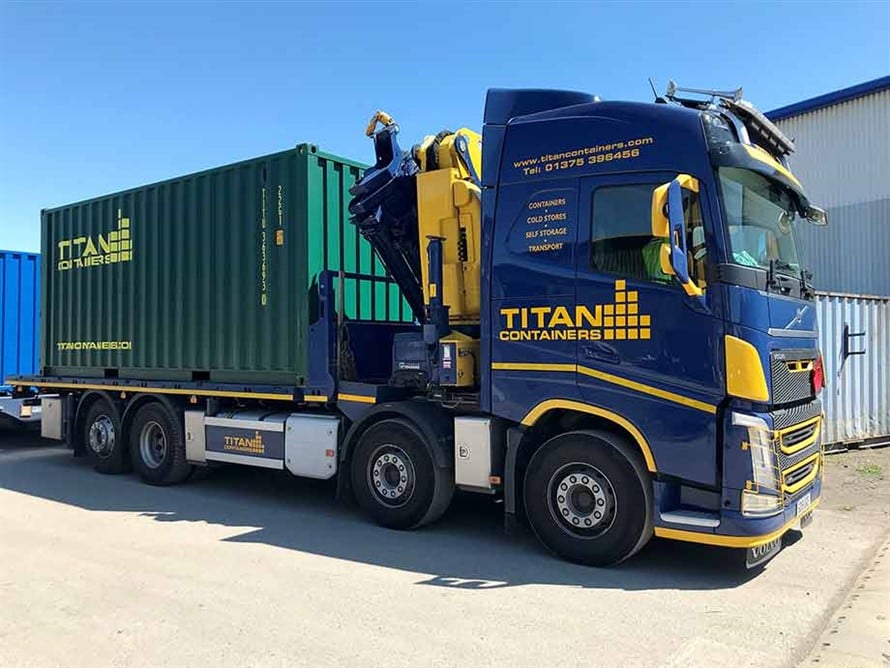 HIAB Transportation - TITAN Containers