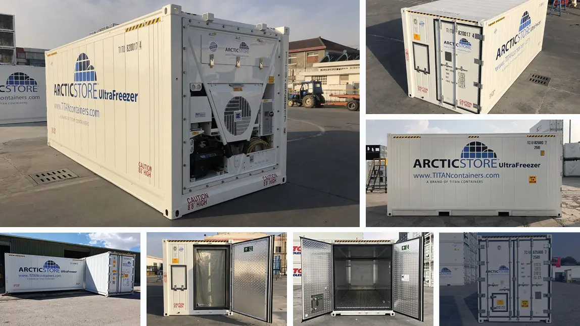 20ft UltraFreezer – Refrigerated Containers for Hire in Ireland