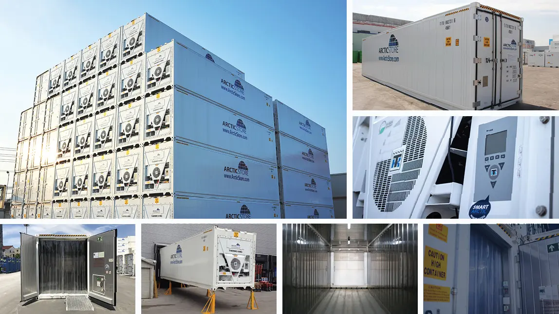 40ft ArcticStore – Refrigerated Containers for Hire in Ireland