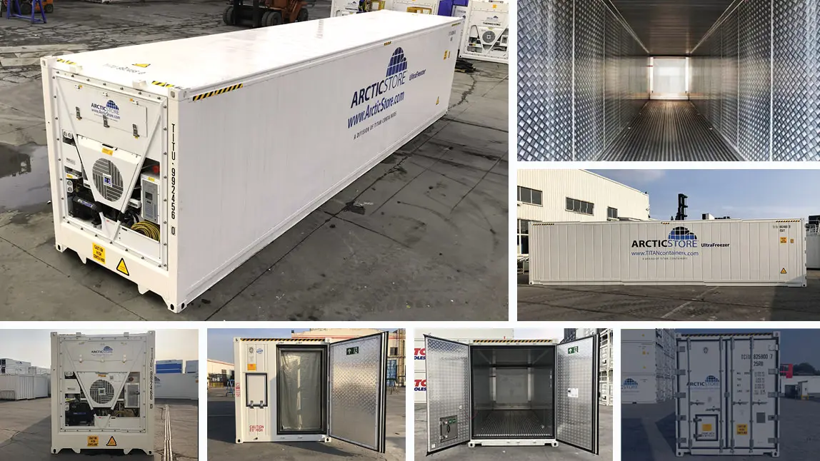 40ft UltraFreezer – Refrigerated Containers for Hire in Ireland