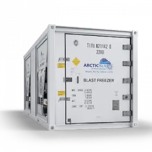 ArcticBlast: portable blast freezer 20ft & 40ft