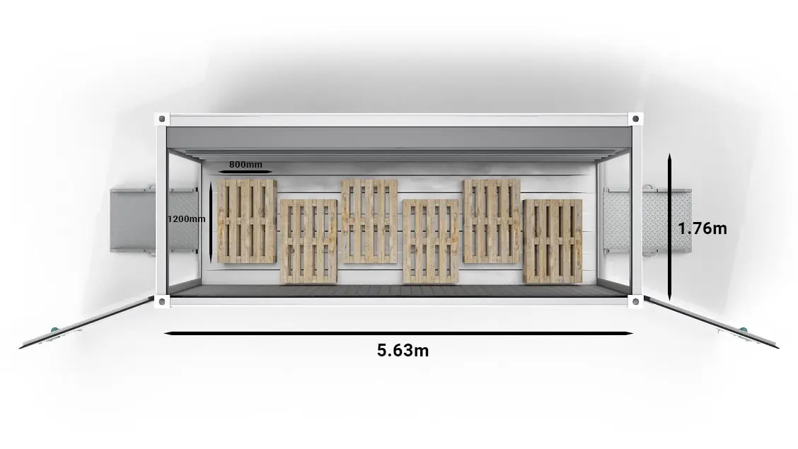 ArcticBlast 10ft Euro Pallets