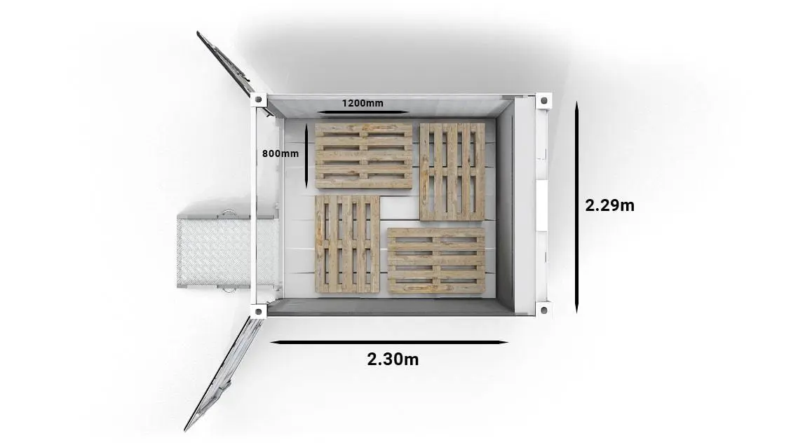 ArcticStore 10ft Euro Pallets