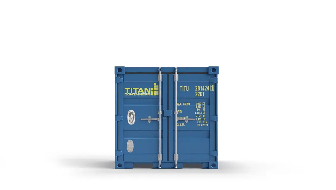 6ft Storage Containers For Hire