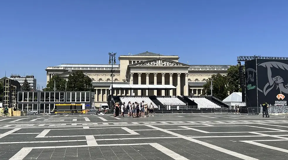 Office Containers for World Athletics Championship in Budapest