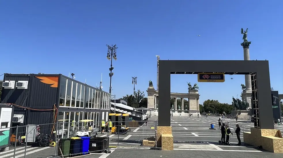 Office Containers for World Athletics Championship in Budapest