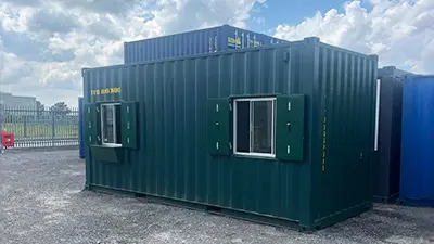 20ft Catering Container Interior Welfare special offer