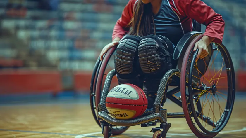 Rugby wheelchair