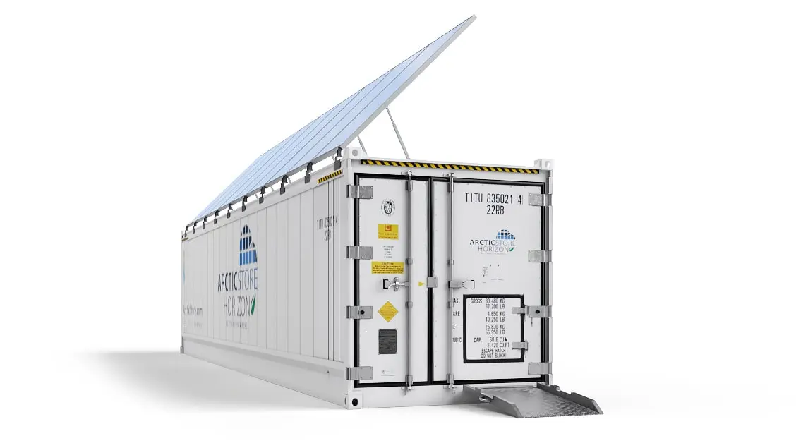 40ft ArcticStore Horizon sustainable cold storage