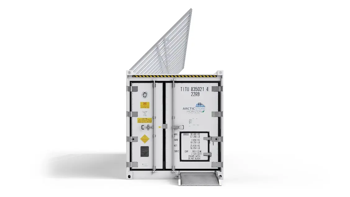 40ft ArcticStore Horizon sustainable cold storage