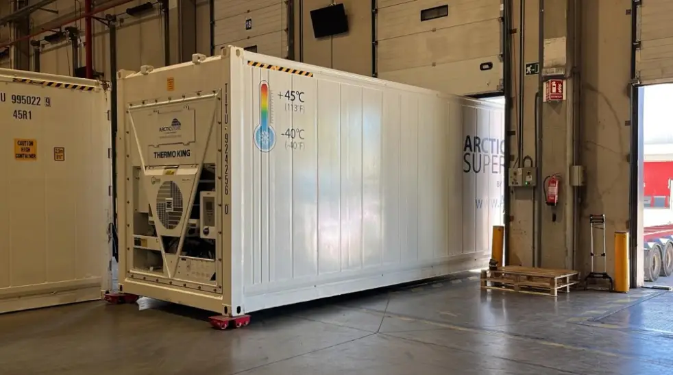 Arctic Superstore cold chain logistics